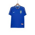 Camisa Brasil Away 1998 Retrô - Azul