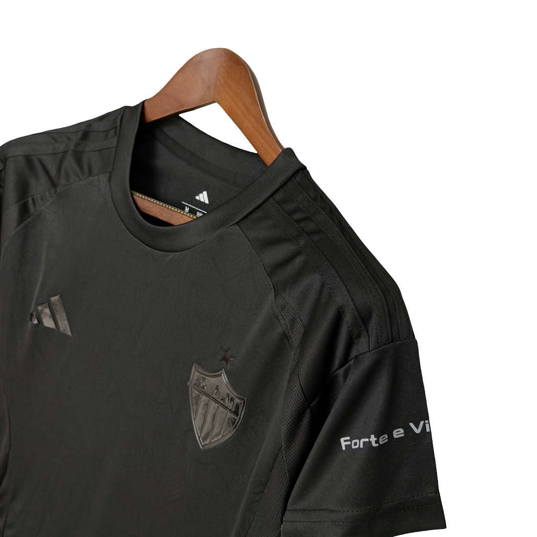 Camisa Atlético Mineiro Feminina All Black 2025 - Preta