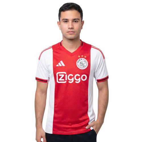 Camisa Ajax Home 25/26 - Branca e Vermelha