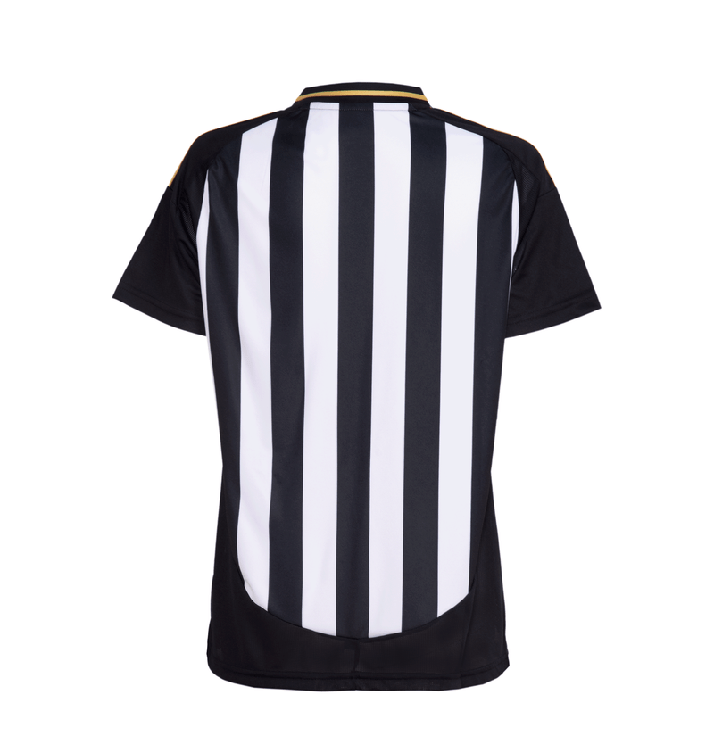 Camisa Atlético Mineiro Feminina Home 25-26 - Preta e Branca