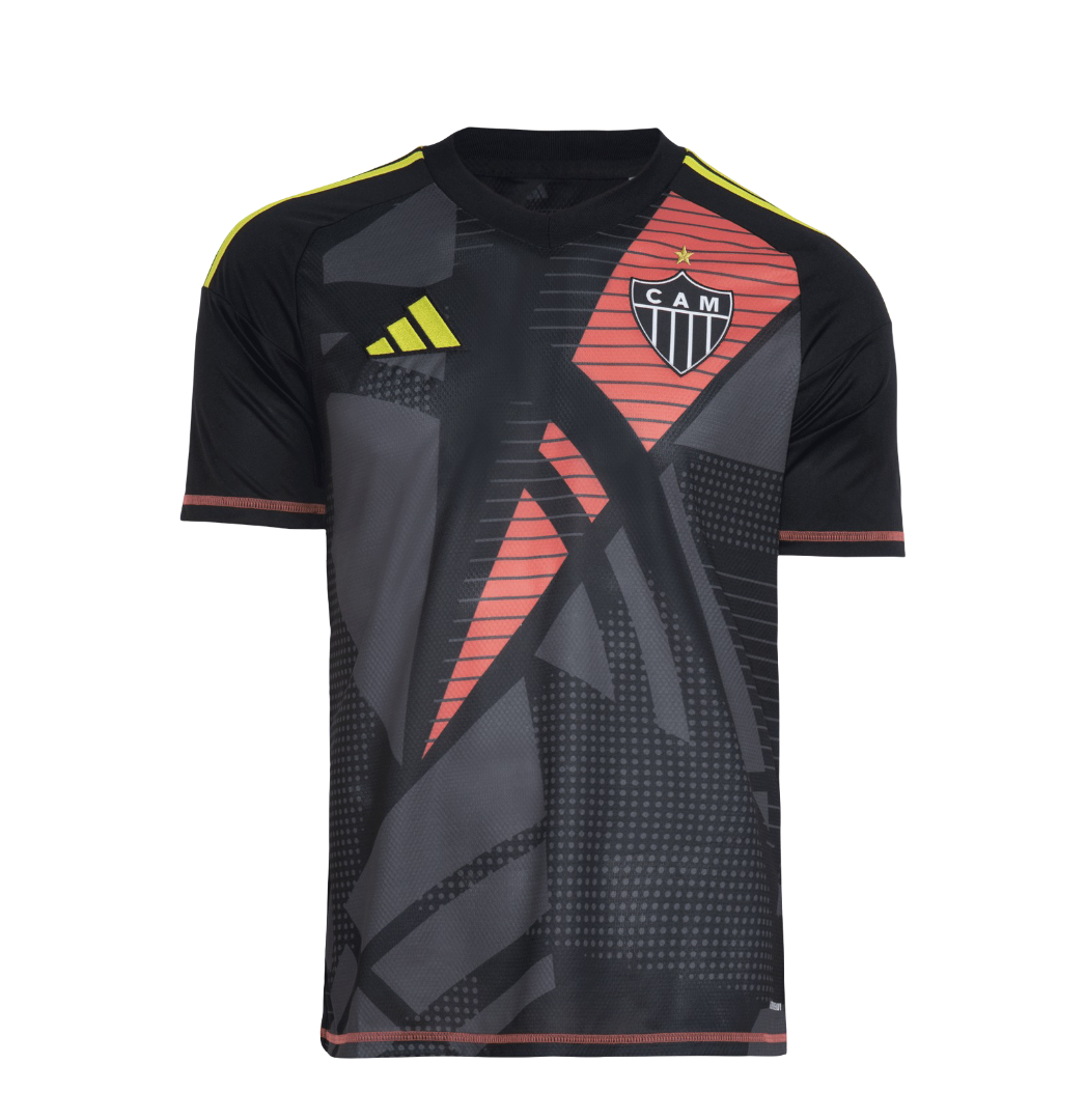 Camisa Atlético Mineiro Goleiro 25/26 - Preta