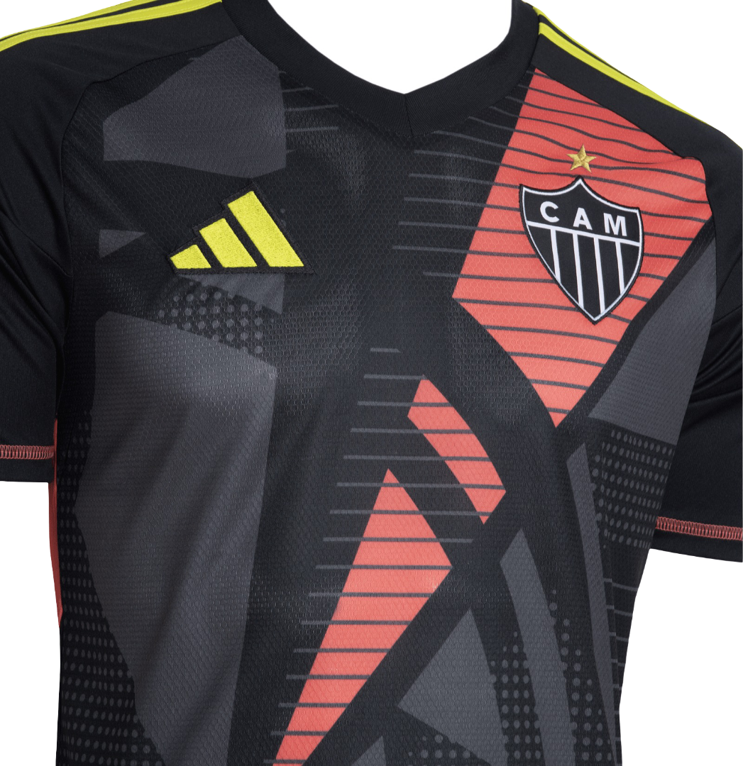 Camisa Atlético Mineiro Goleiro 25/26 - Preta