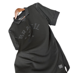 Camisa Brasil All Black 13/14 Retrô - Preta