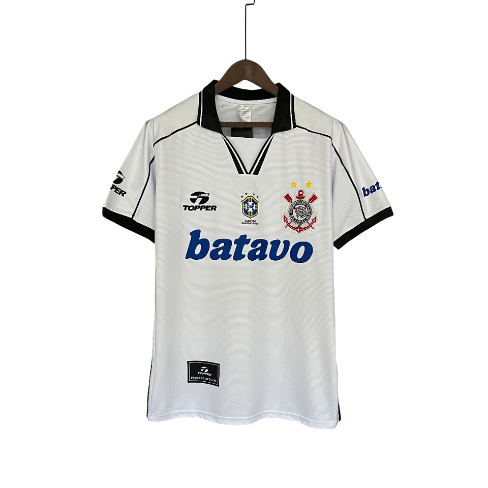 Camisa Corinthians Home Retrô 1999 - Branca