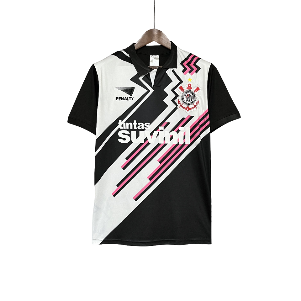 Camisa Corinthians Goleiro Retrô 1998 - Preta