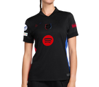Camisa Barcelona Feminina Away 24/25 - Preta