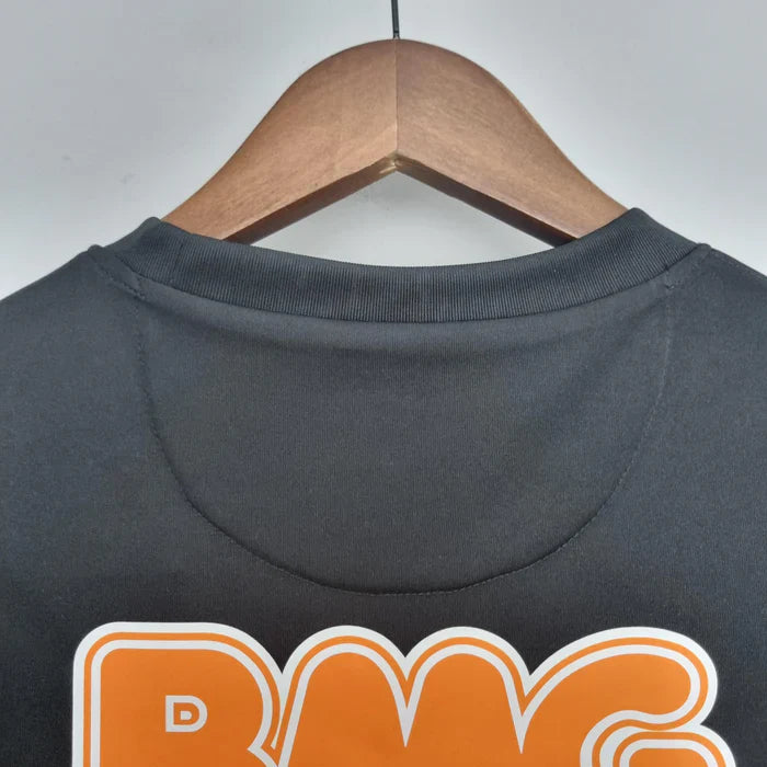 Camisa Santos Away 12/13 NEYMAR JR/11 Retrô - Branca e Preta