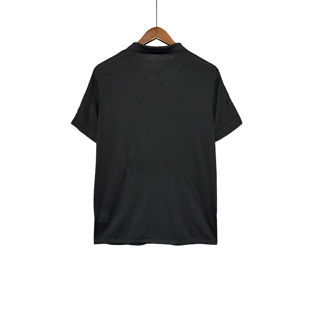 Camisa Brasil All Black 13/14 Retrô - Preta