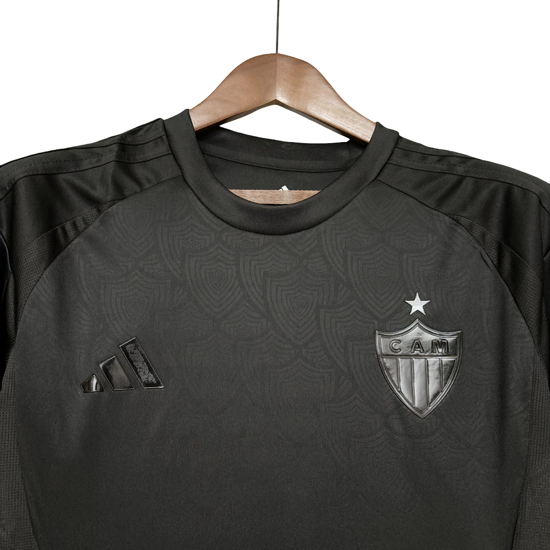 Camisa Atlético Mineiro Feminina All Black 2025 - Preta