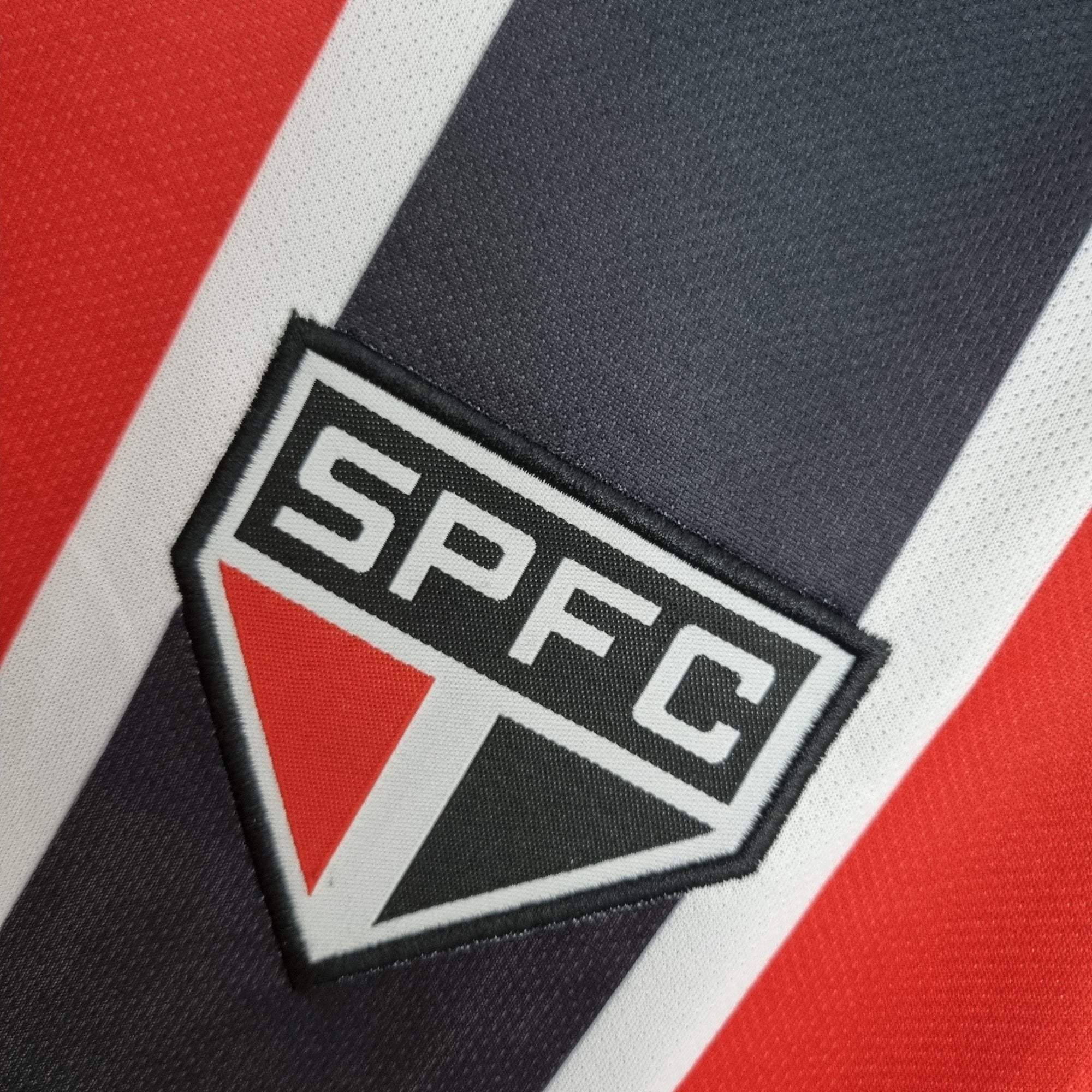 Camisa São Paulo Away 1991 Retrô - Preta e Vermelha