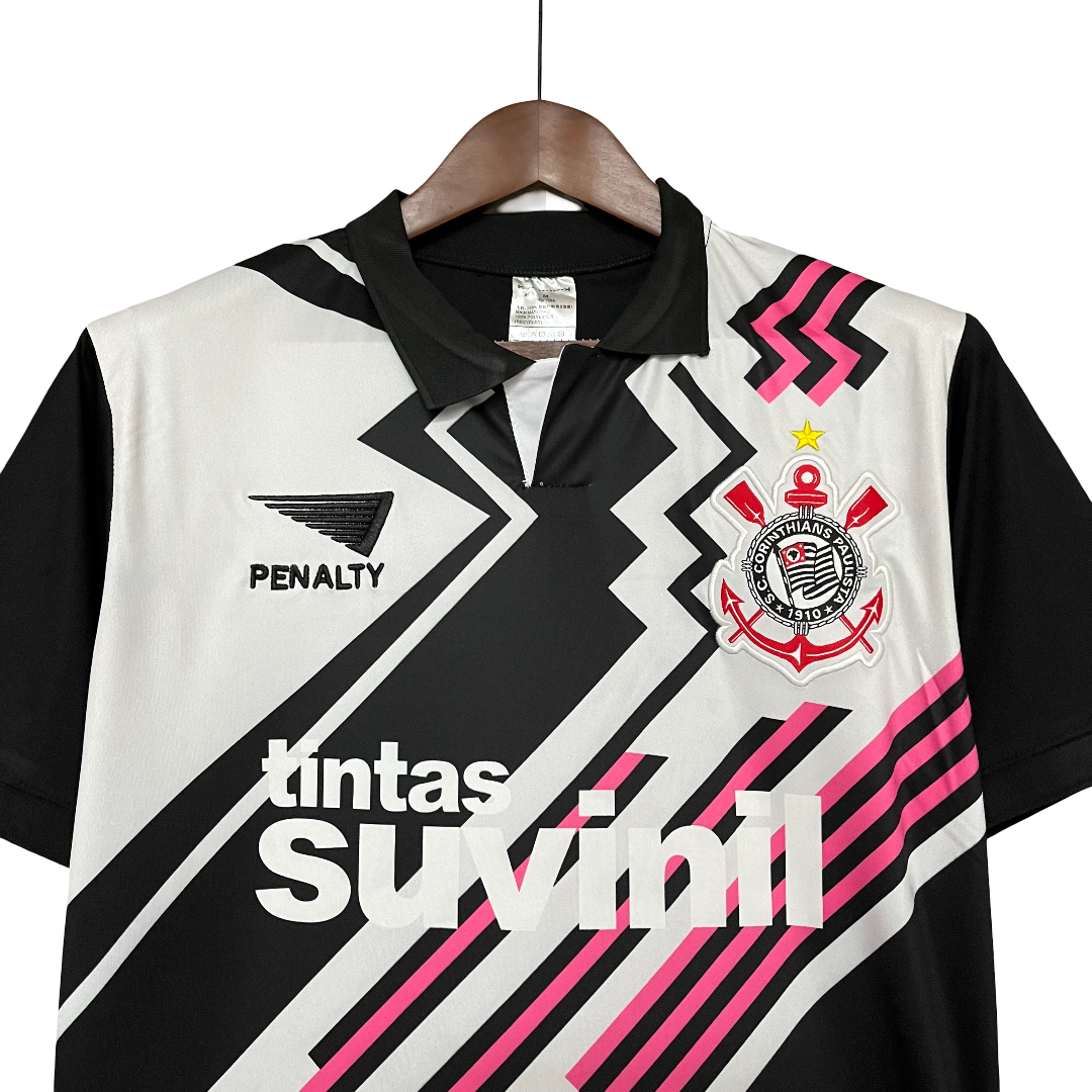 Camisa Corinthians Goleiro Retrô 1998 - Preta