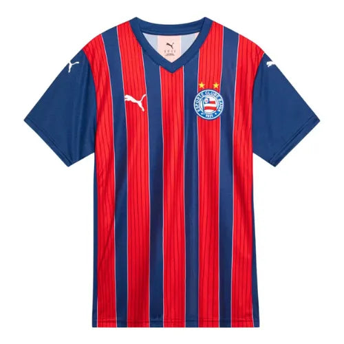 Camisa Bahia Away 25/26- Azul e Vermelha