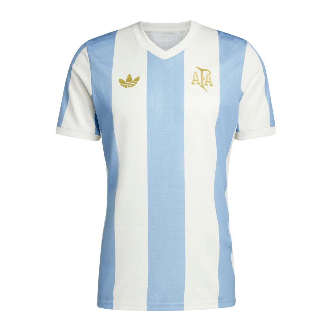 Camisa Argentina Anniversary 2024 - Azul e Branca