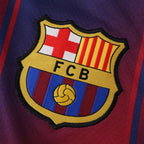 Camisa Barcelona Home 25/26 - Azul e Vermelha