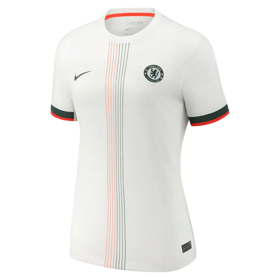 Camisa Chelsea Feminina Away 25/26 - Branca
