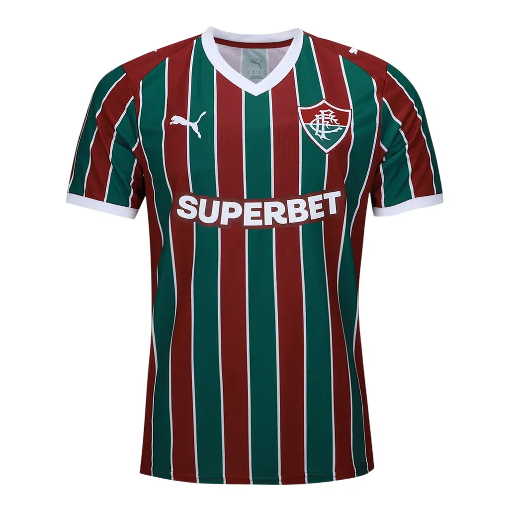 Camisa Fluminense Home 26/27 - Vinho e Verde