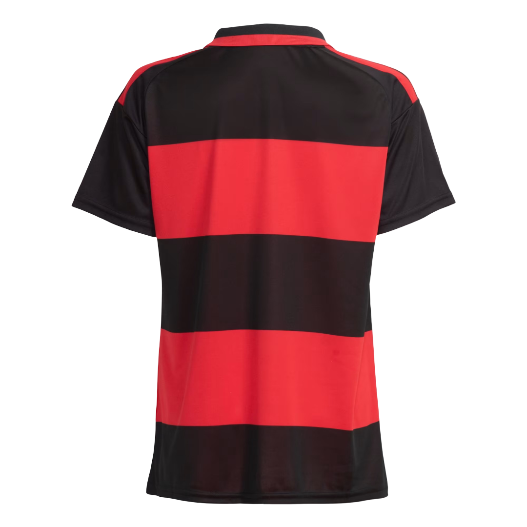 Camisa CRF Feminina Home 26/27 - Preta e Vermelha