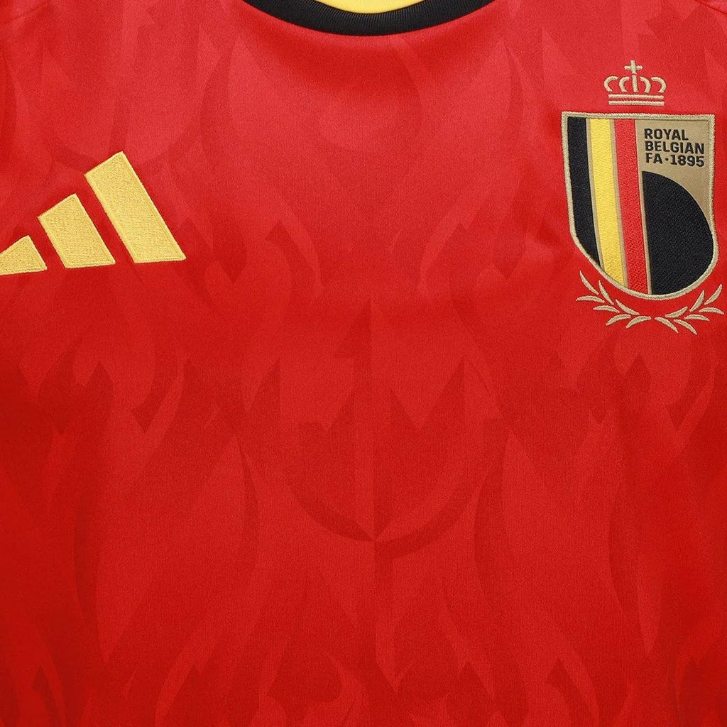Camisa Bélgica Home 2026 - Vermelha