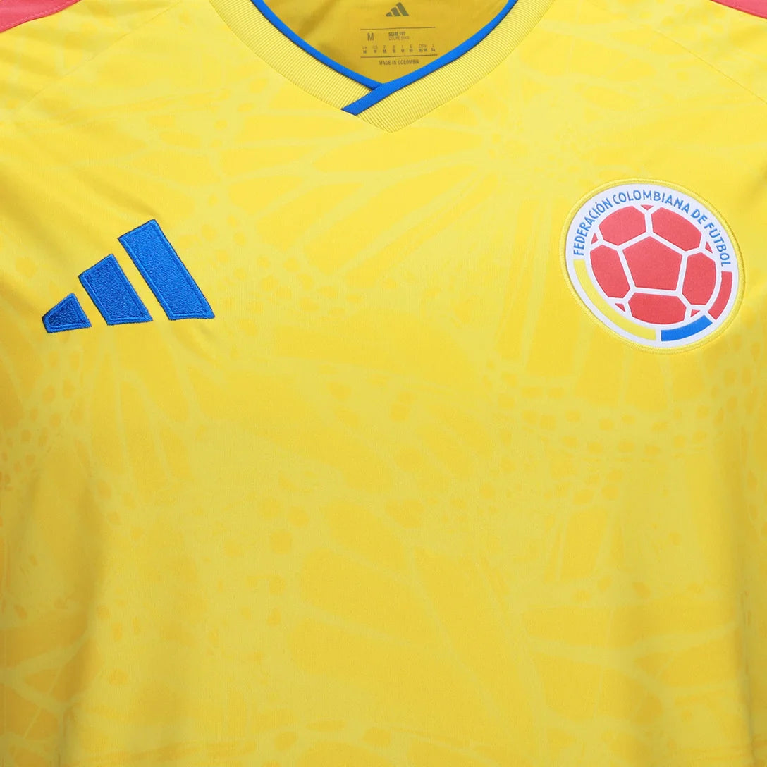 Camisa Colômbia Home 2026 - Amarela