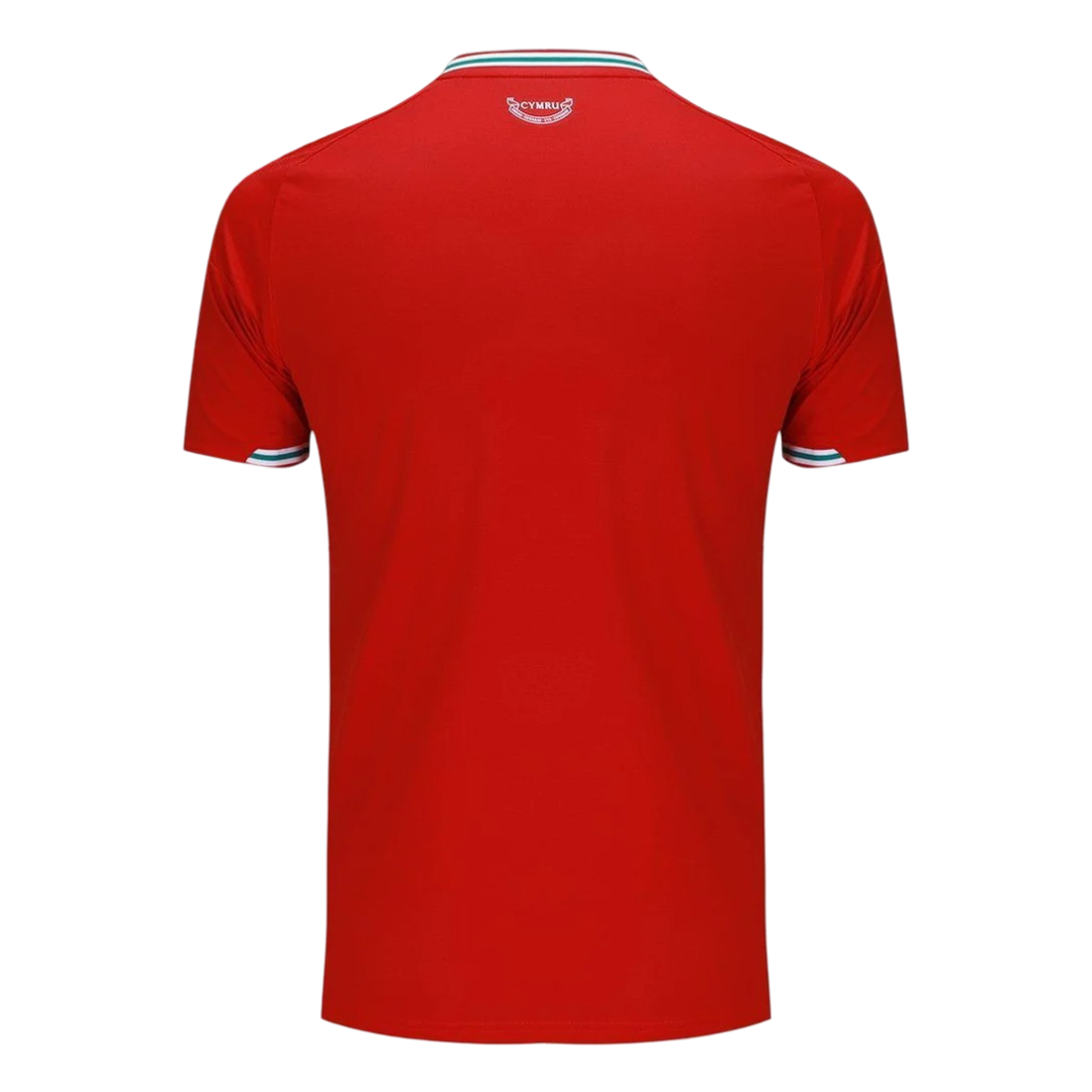 Camisa País de Gales Home 2026 - Vermelha