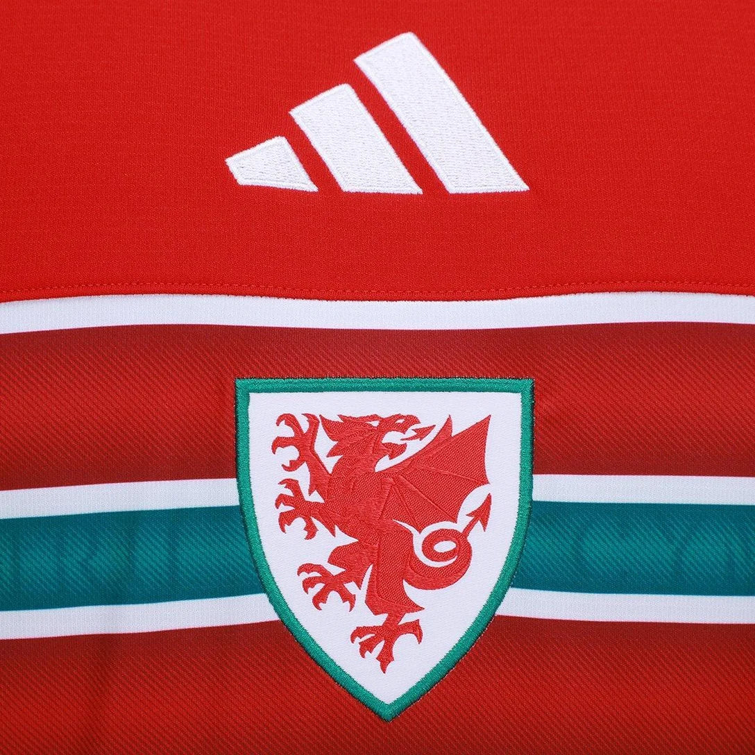 Camisa País de Gales Home 2026 - Vermelha