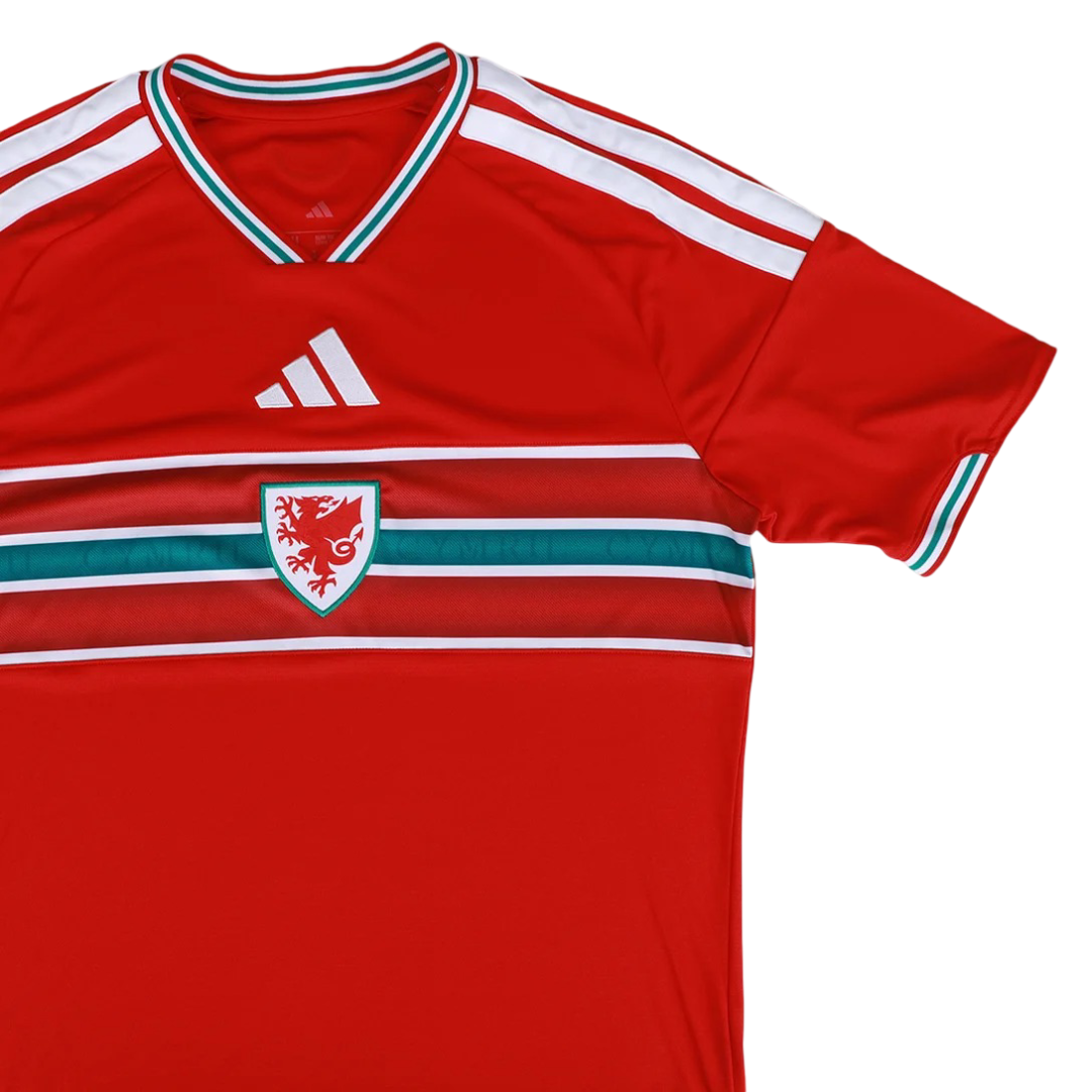 Camisa País de Gales Home 2026 - Vermelha