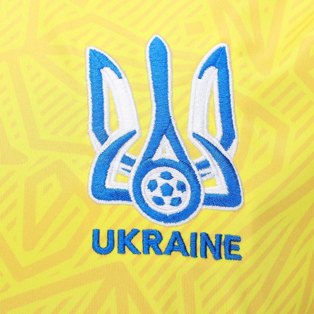 Camisa Ucrânia Home 2026 - Amarelo