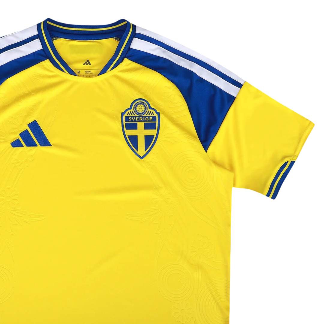 Camisa Suécia Home 2026 - Amarelo