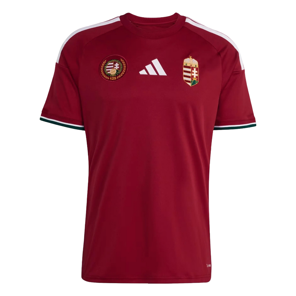 Camisa Hungria Home 2026 - Bordô