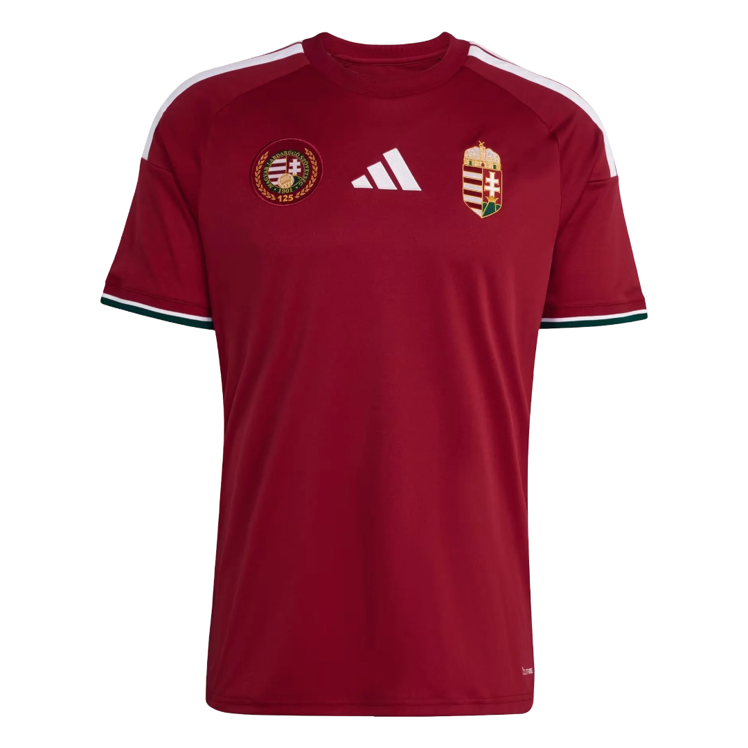 Camisa Hungria Home 2026 - Bordô