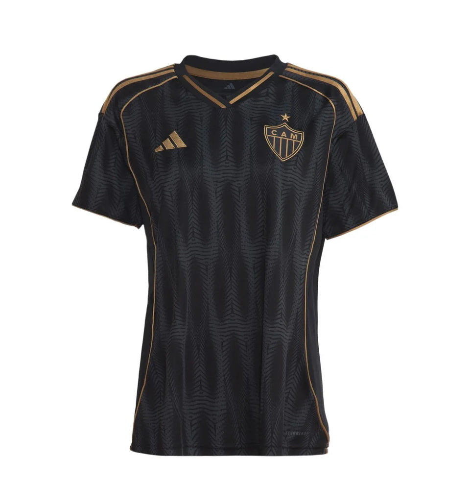 Camisa Atlético Mineiro Feminina Third 25-26 - Preta