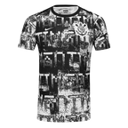 Camisa Corinthians Pré-Jogo 26/27 - Branco e Preta