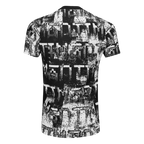 Camisa Corinthians Pré-Jogo 26/27 - Branco e Preta