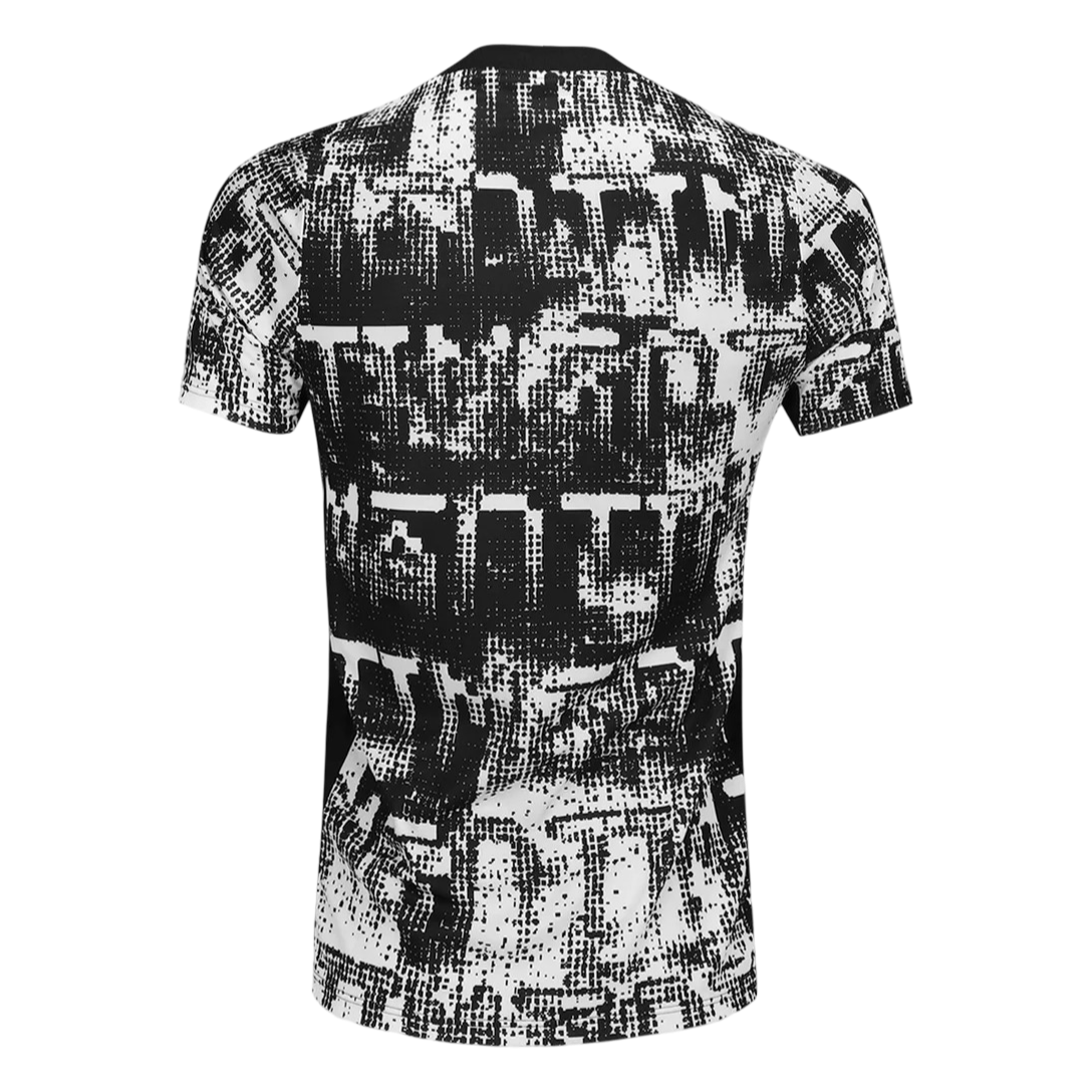 Camisa Corinthians Pré-Jogo 26/27 - Branco e Preta