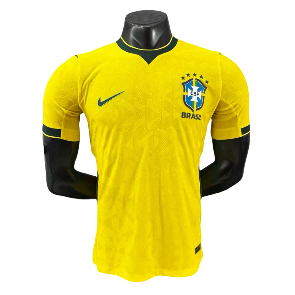 Camisa Brasil Home 2026 Jogador - Amarela