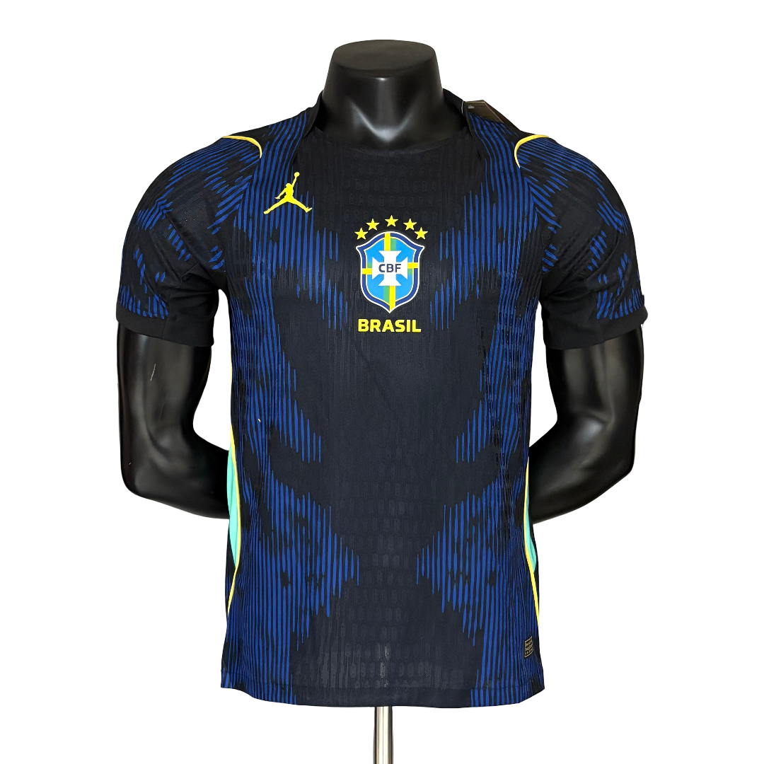 Camisa Brasil Away 2026 Jogador - Azul