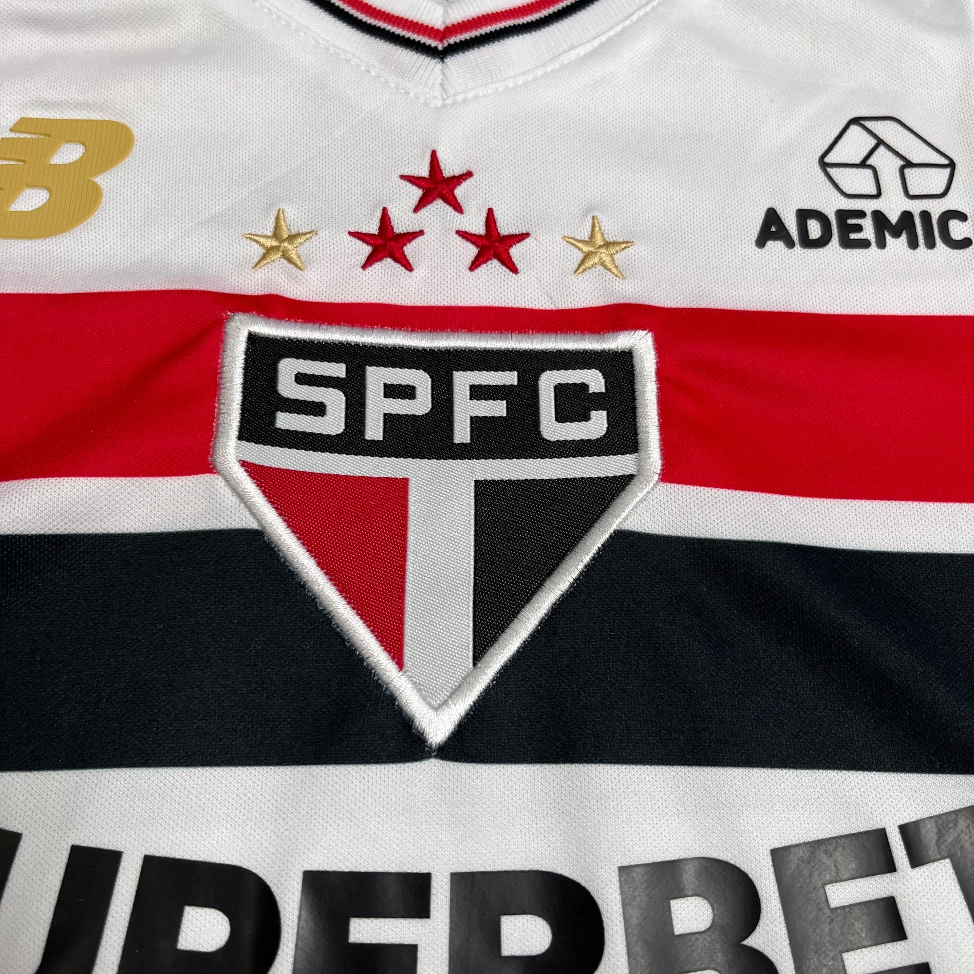 Conjunto Infantil São Paulo I 25/26 - Branco