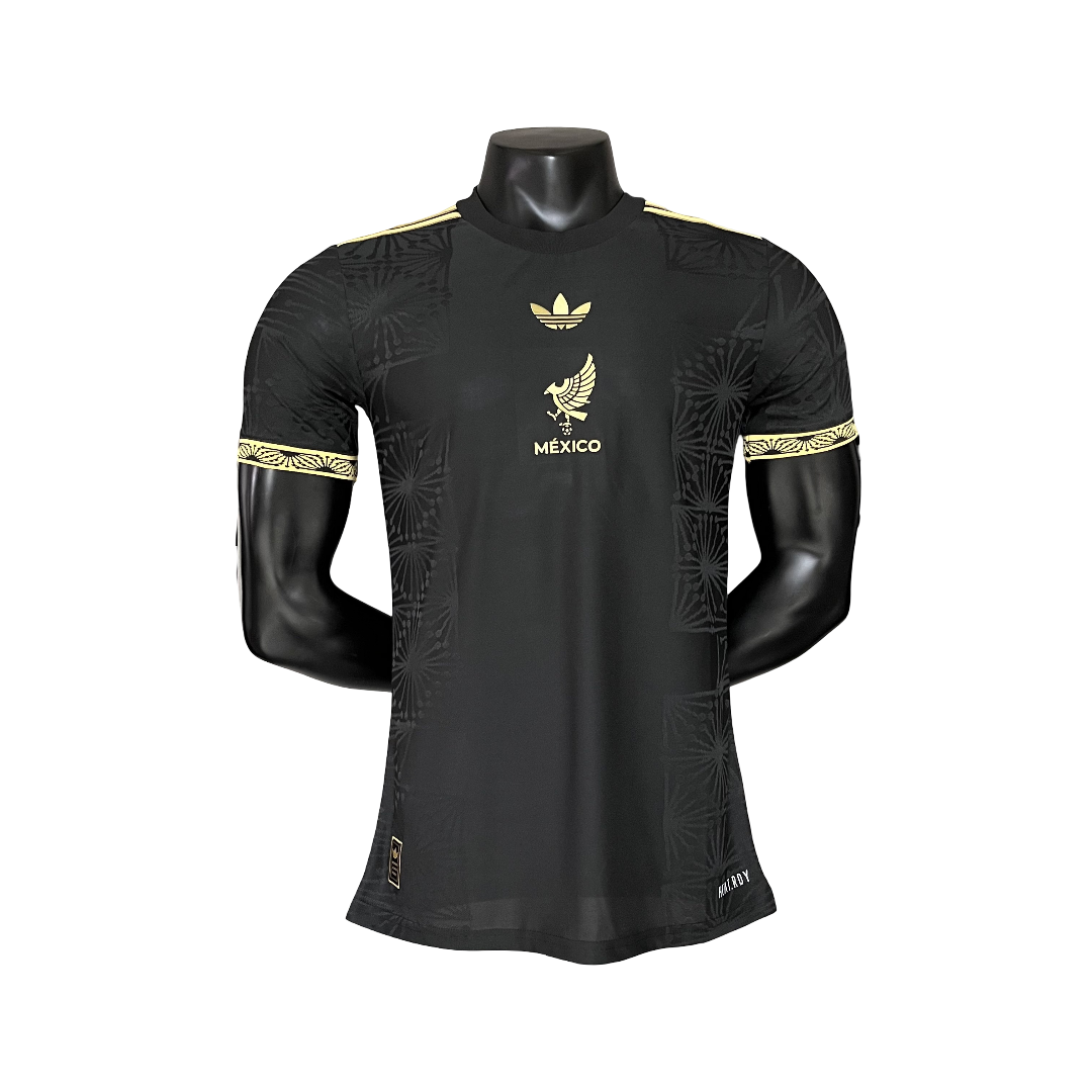 Camisa México Home 2025 Jogador - Preta