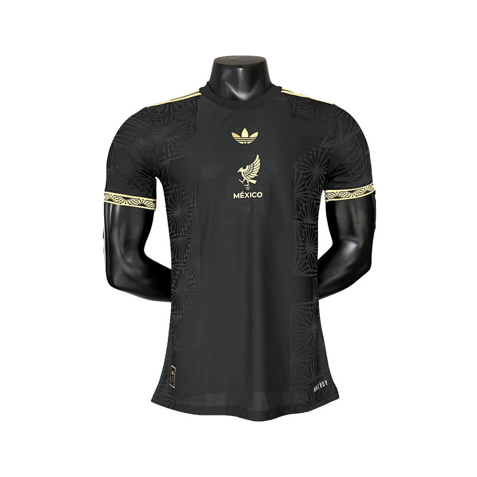 Camisa México Home 2025 Jogador - Preta