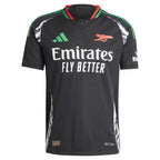 Camisa Arsenal Away 24/25 Jogador - Preta