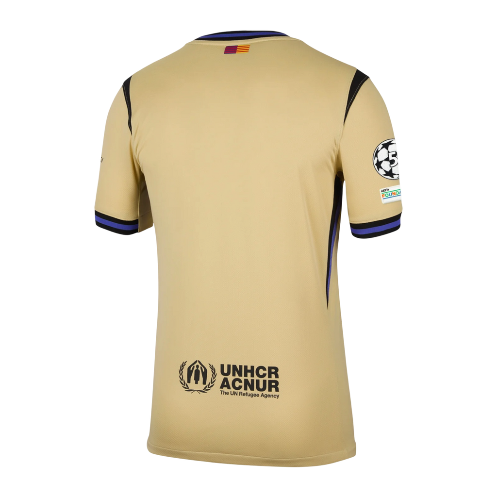 Camisa Barcelona Away 25/26 - Marrom Claro