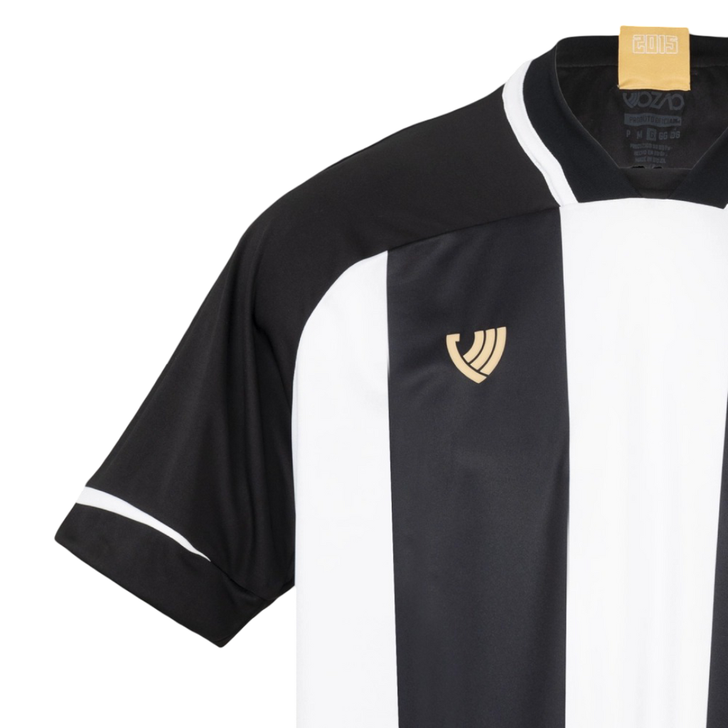 Camisa Ceará Home 25/26 - Preta e Branca