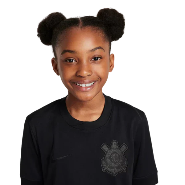 Conjunto Infantil Corinthians II 24/25 - Preto