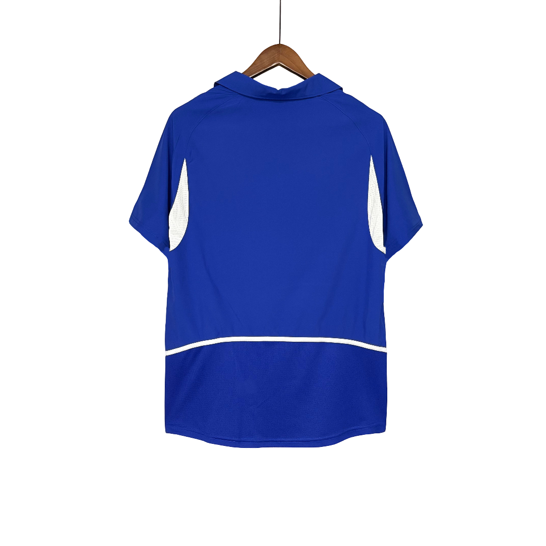 Camisa Brasil Away 2002 Retrô - Azul