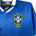 Camisa Brasil Away 1994 Retrô - Azul