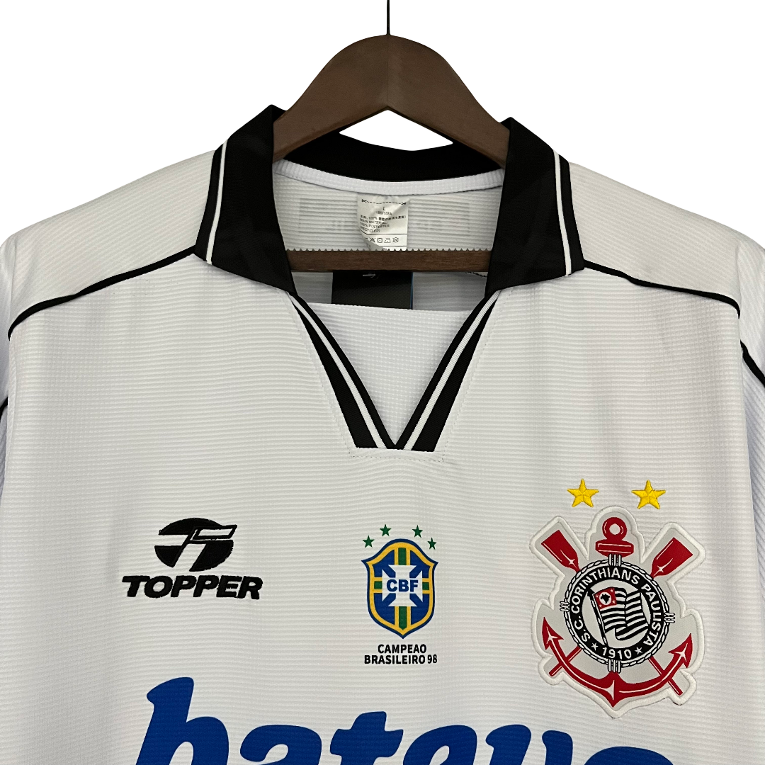 Camisa Corinthians Home Retrô 1999 - Branca