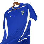 Camisa Brasil Away 2002 Retrô - Azul