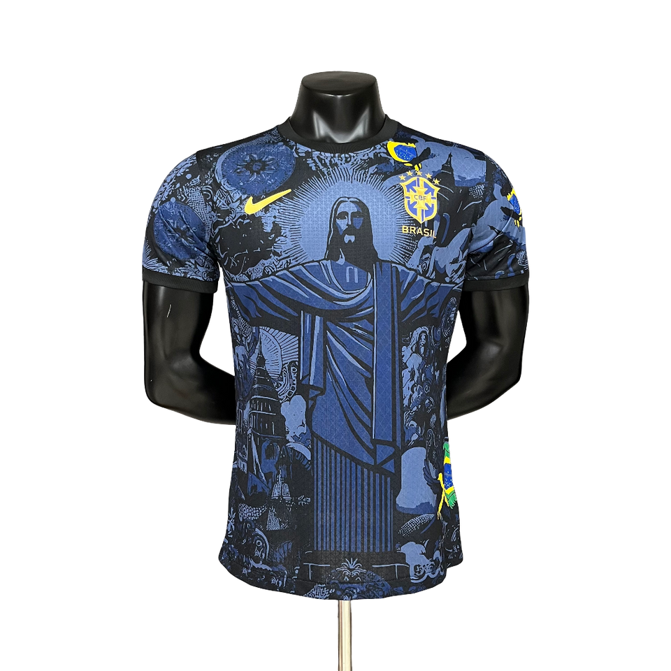 Camisa Brasil Edição Especial 2025 Jogador - Cristo Redentor