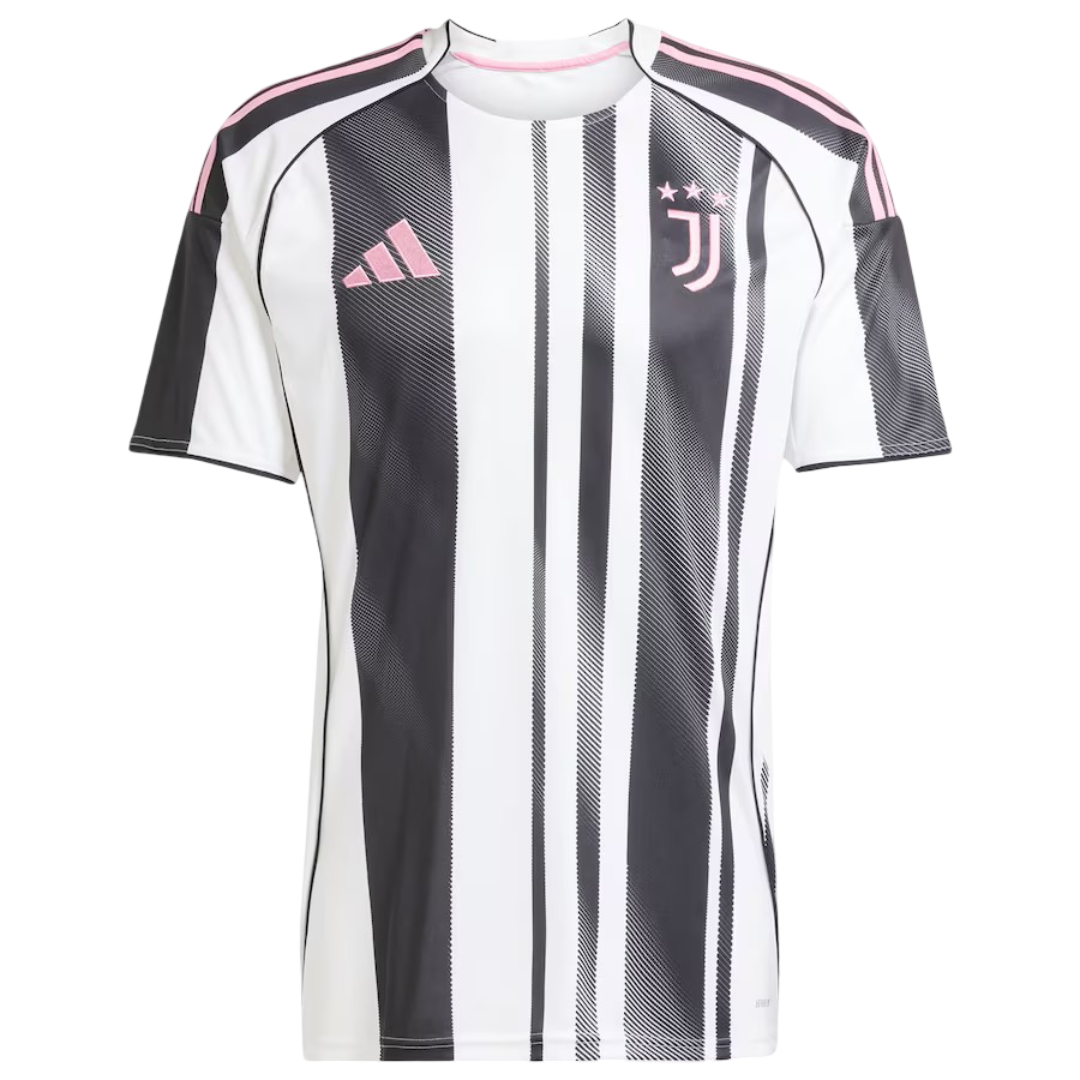 Camisa Juventus Home 25/26- Branca e Preta