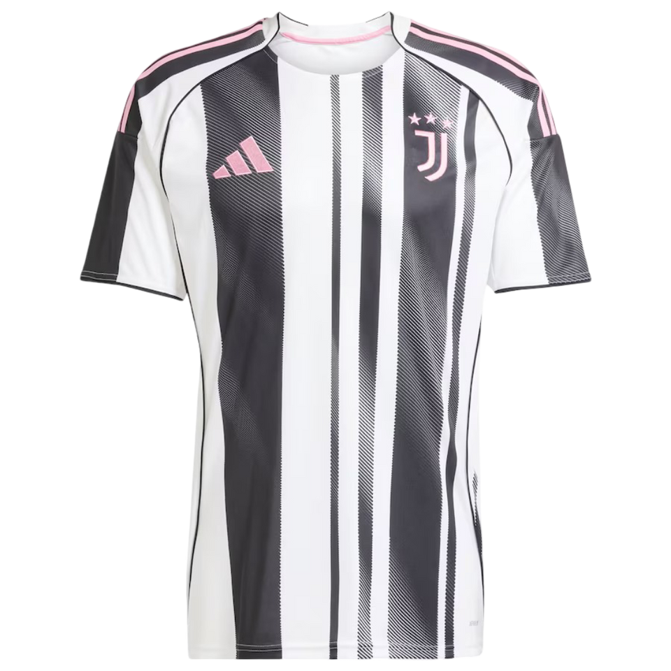 Camisa Juventus Home 25/26- Branca e Preta